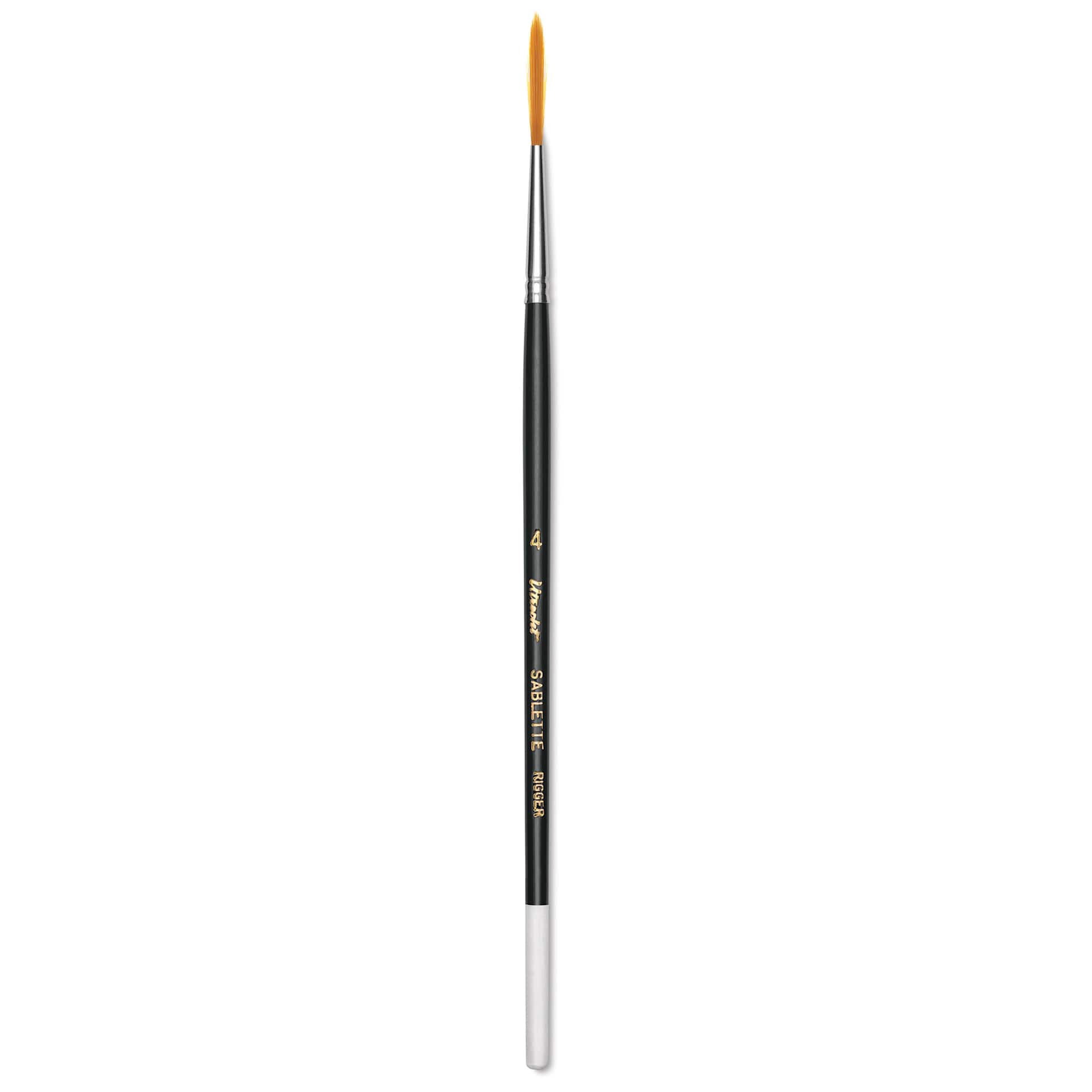Utrecht Synthetic Sablette Rigger - Size 4, Short Handle