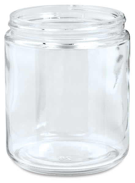 Glass Jar, without cap - 8 oz
