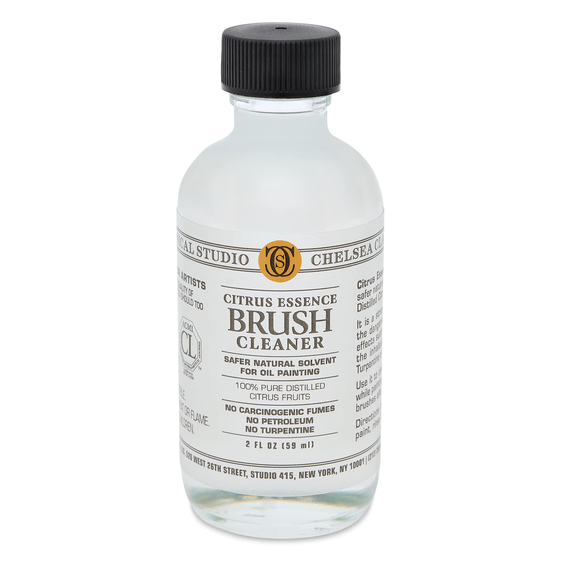 Chelsea Classical Studio Brush Cleaner - Citrus Essence Brush Cleaner, 2 oz