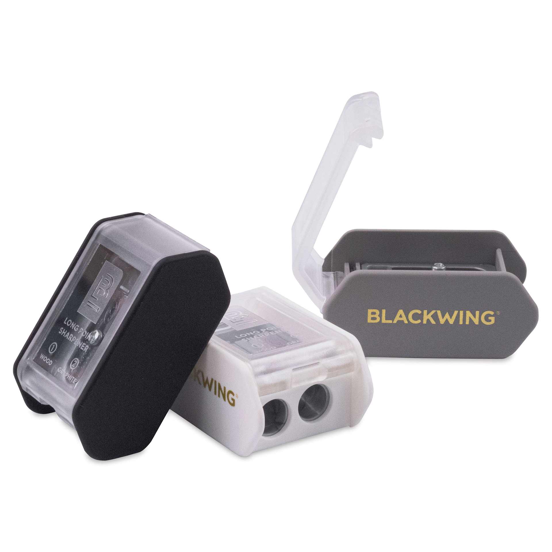 Blackwing Two-Step Long Point Pencil Sharpeners (available in 3 colors) Blackwing Two-Step Long Point Pencil Sharpeners (available in 3 colors)