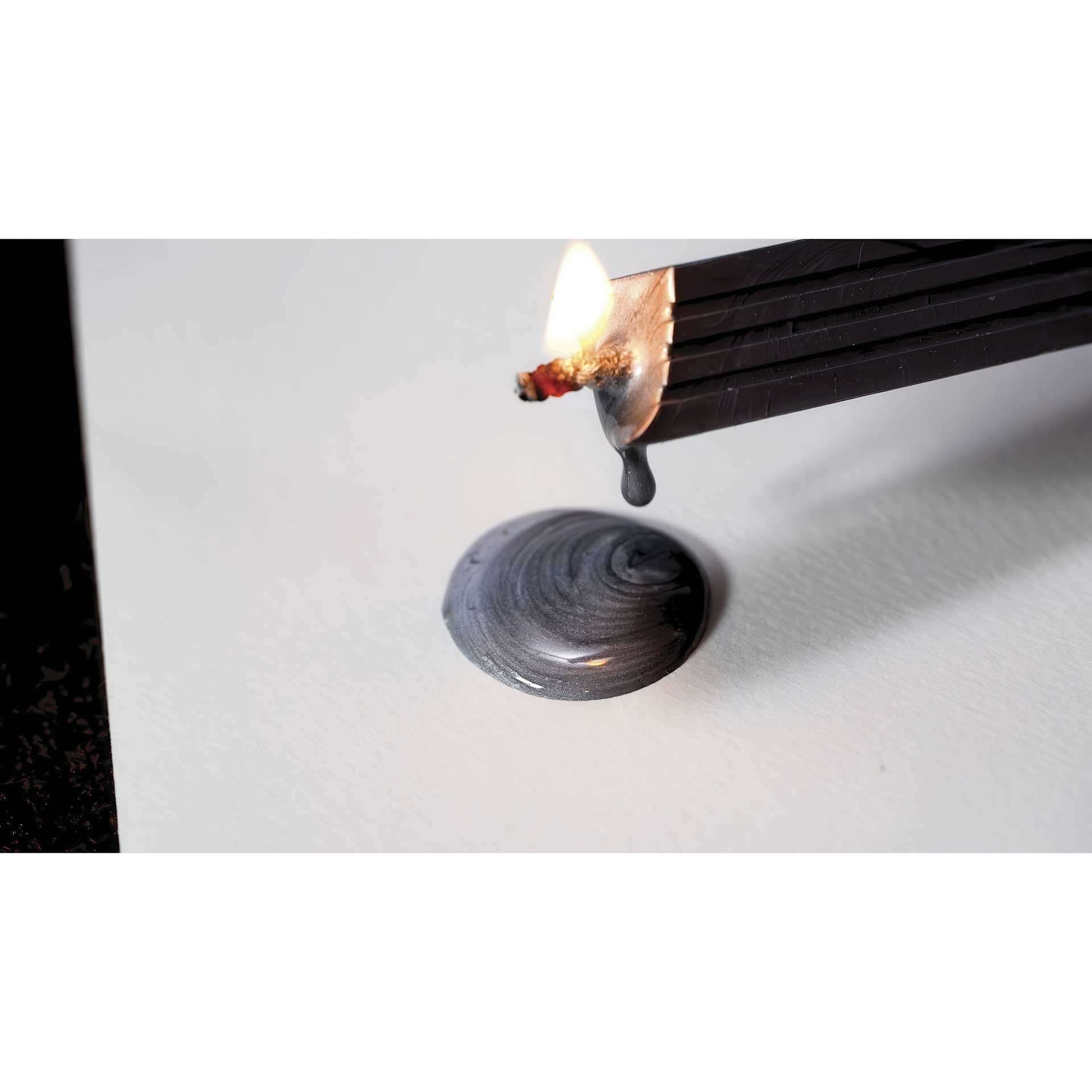 Manuscript Wax Sealing Kit - Set of 3, Holiday, silver wax melting