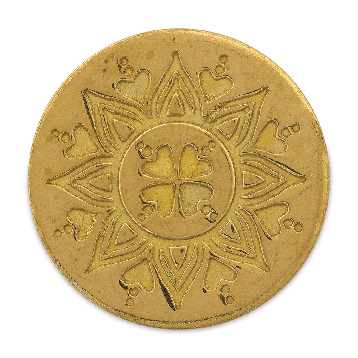 Manuscript Large Sealing Coins - Top view of Mandala Seal 