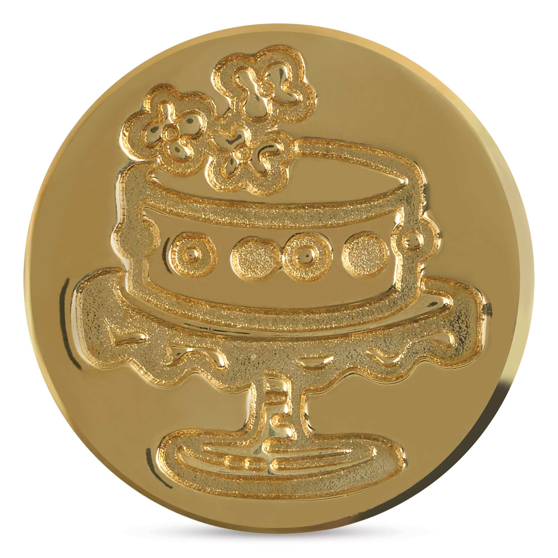 Manuscript Small Sealing Coin - Celebration Cake