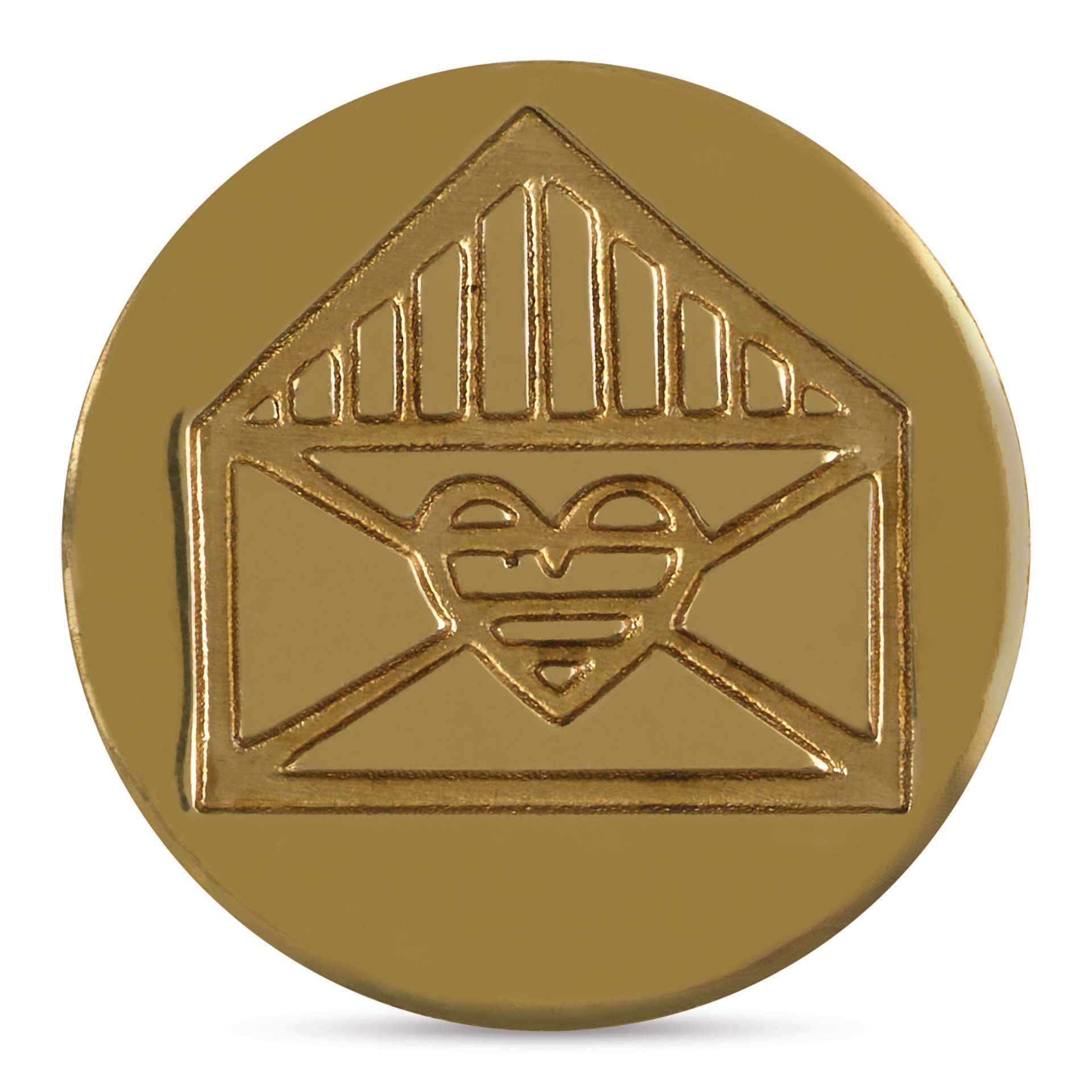 Manuscript Small Sealing Coin - Envelope