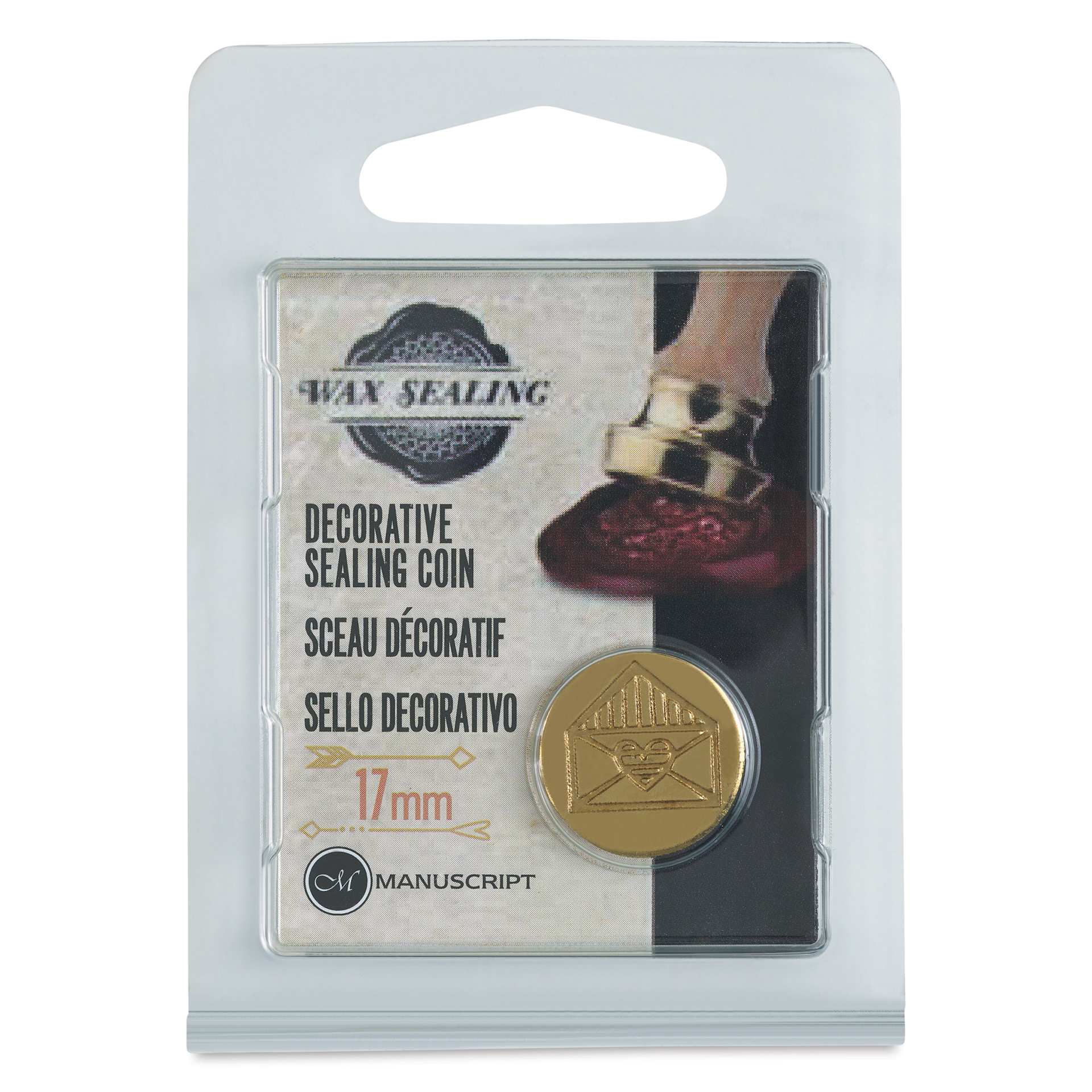 Manuscript Small Sealing Coin - Envelope, front of packaging