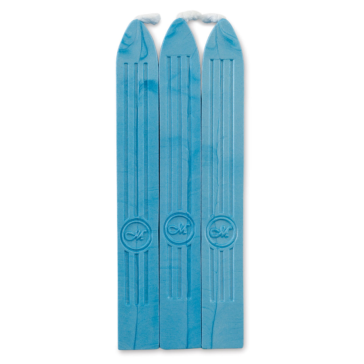 Manuscript Sealing Wax Sticks - Powder Blue, Pkg of 3