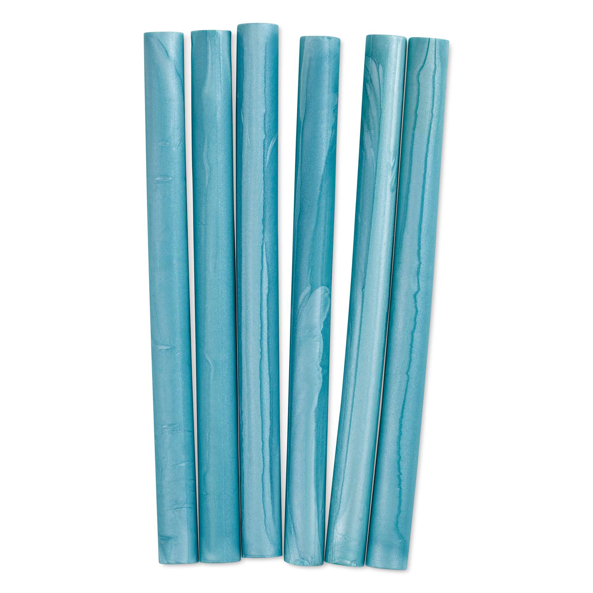 Manuscript Sealing Gun Wax Sticks - Aqua, Pkg of 6