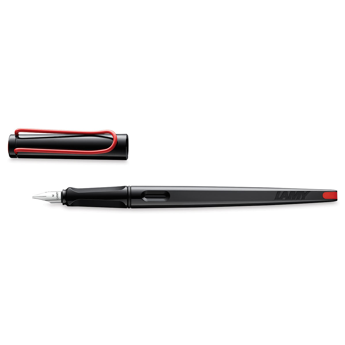 Lamy Joy Calligraphy Pens - Pen uncapped and horizontal

