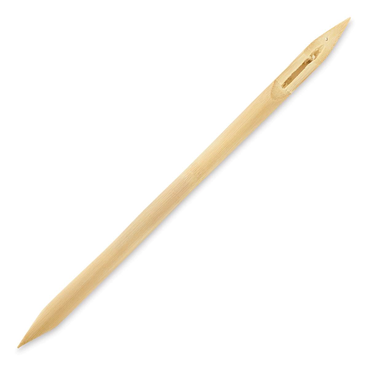 Richeson Bamboo Reed Pen - Large Bamboo pen shown at an angle