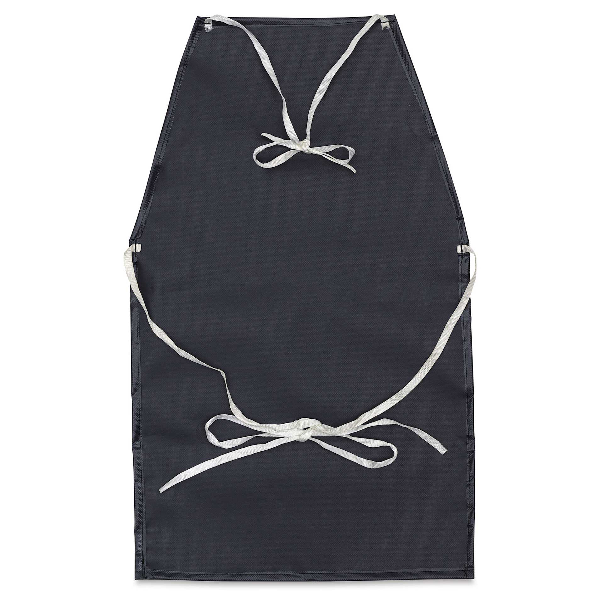 Children’s Vinyl Apron - For ages 8-14, Royal Blue, interior of the apron