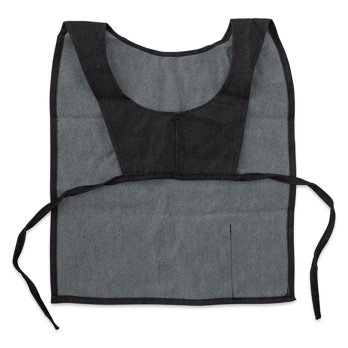 Children's Art Apron Ages 6-11 - Top view of back of apron shown