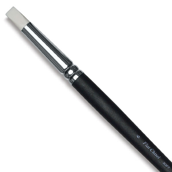Colour Shapers Tools - Angled Soft Flat Chisel Tool showing tip