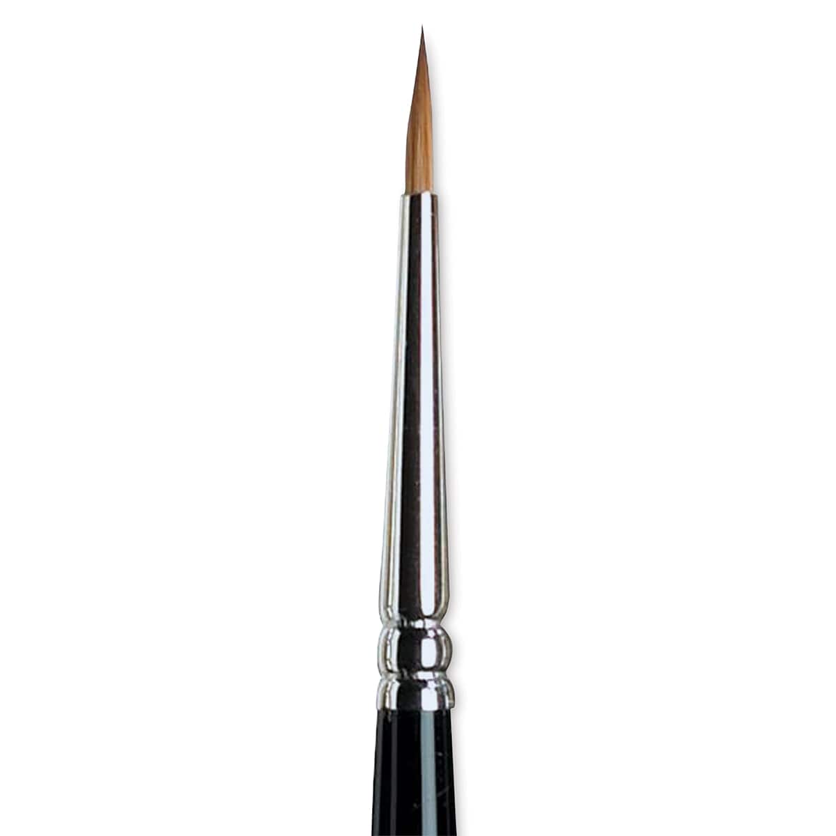 Winsor & Newton Series 7 Kolinsky Sable Brush - Pointed Round, Size 1 close-up