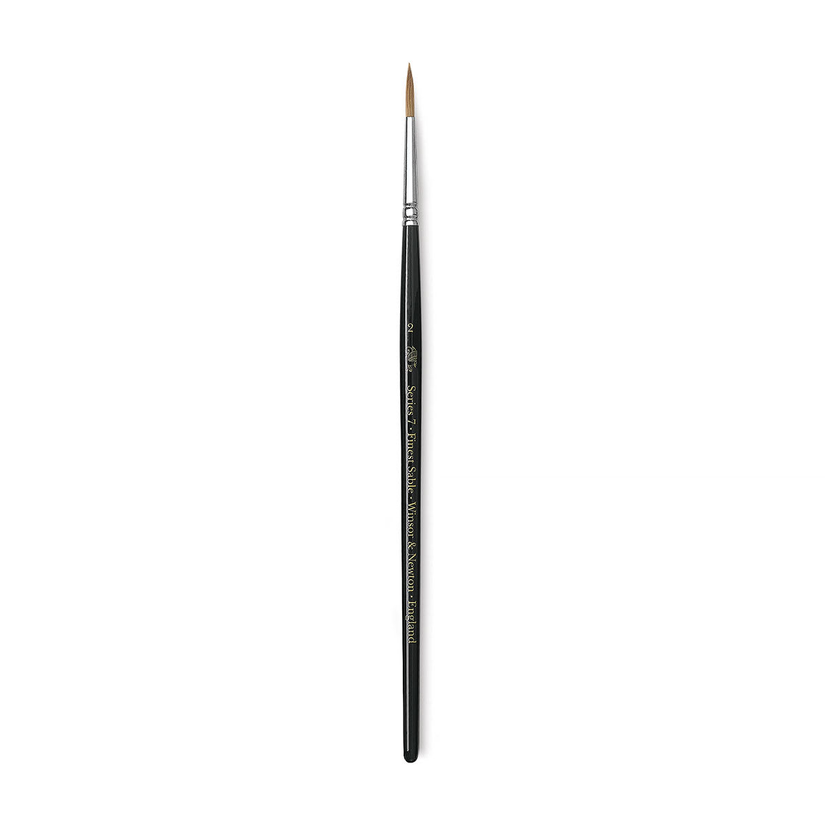 Winsor & Newton Series 7 Kolinsky Sable Brush - Pointed Round, Size 2