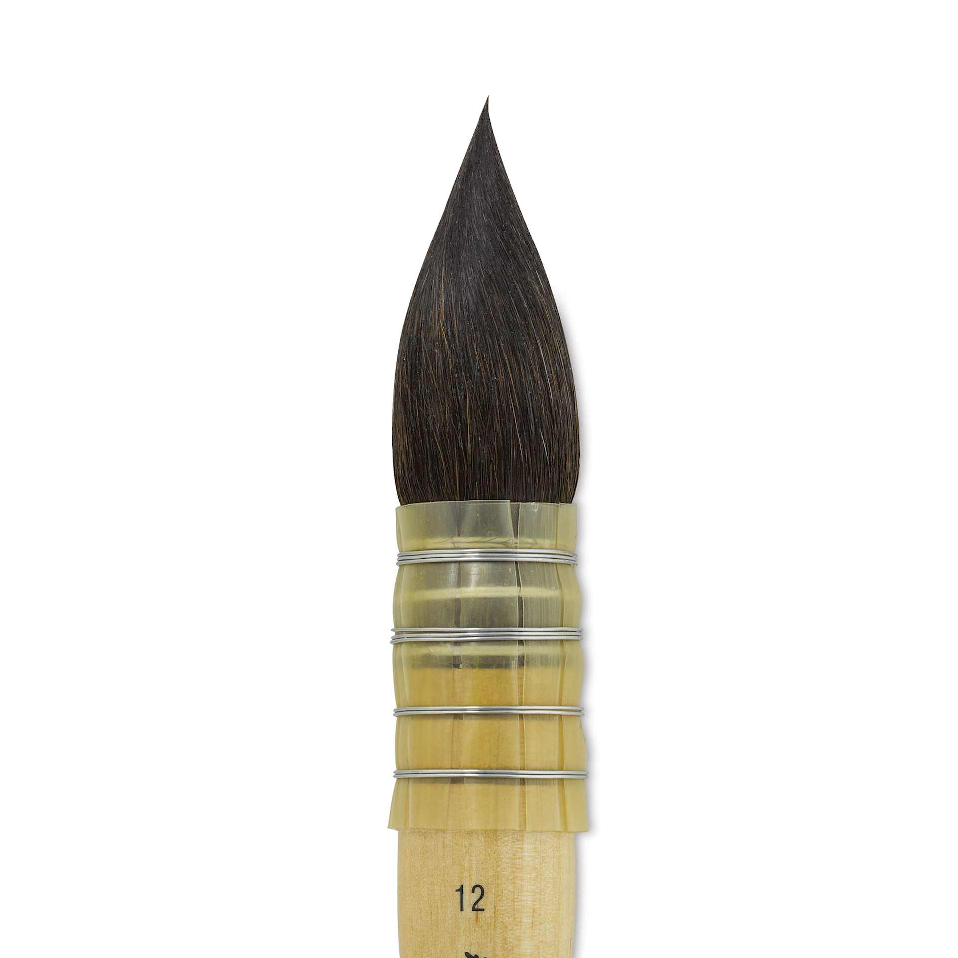 Raphaël Kazan Squirrel Quill Mop Brush - Mop, Size 12 close-up