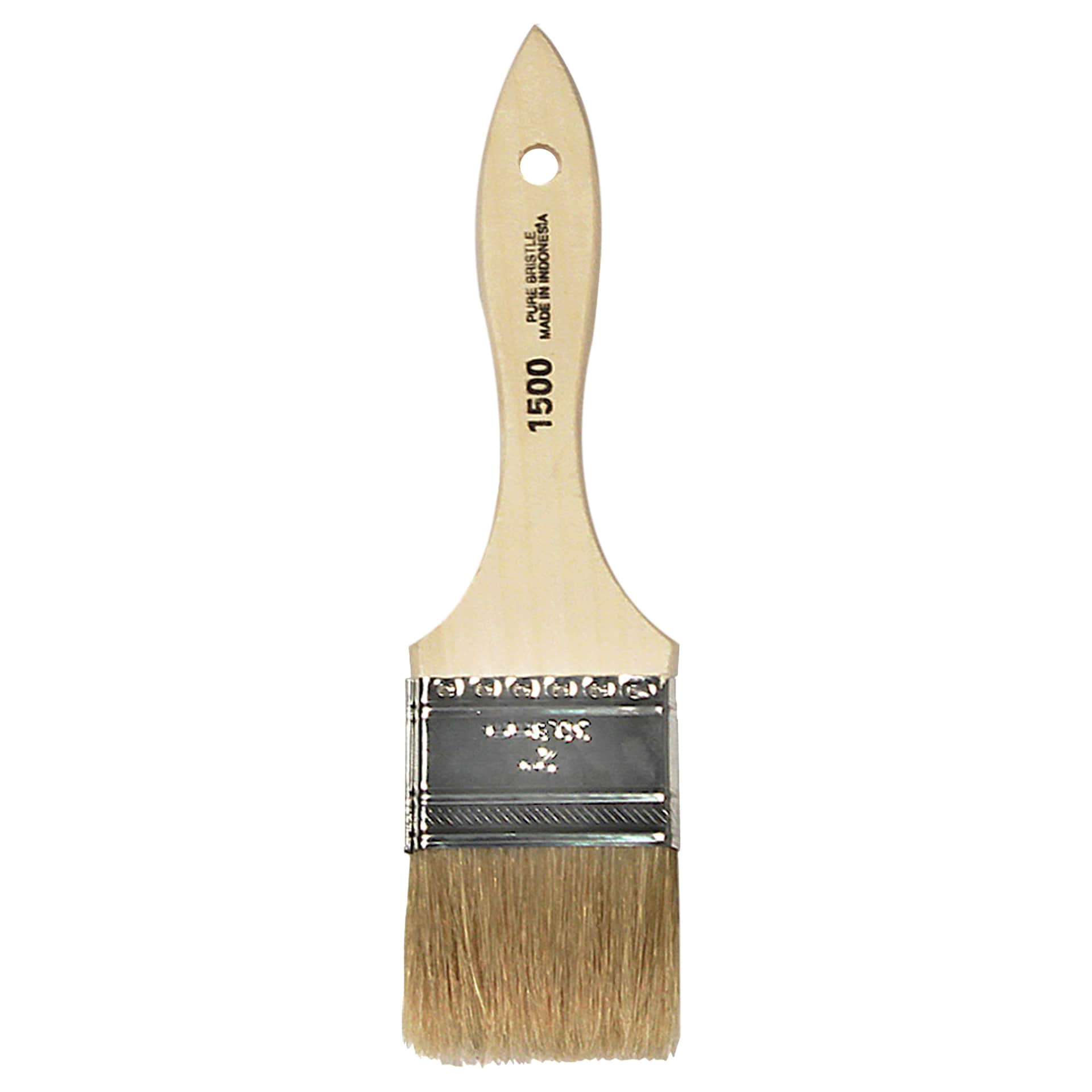 Linzer Brush Varnish & Chip Brush, White Bristle, 2"