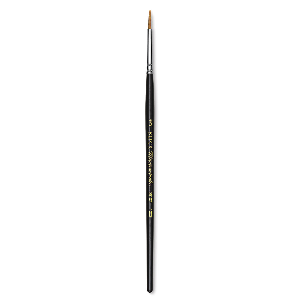 Blick Pointed Scholastic Brush - Round, Short Handle, Size 3