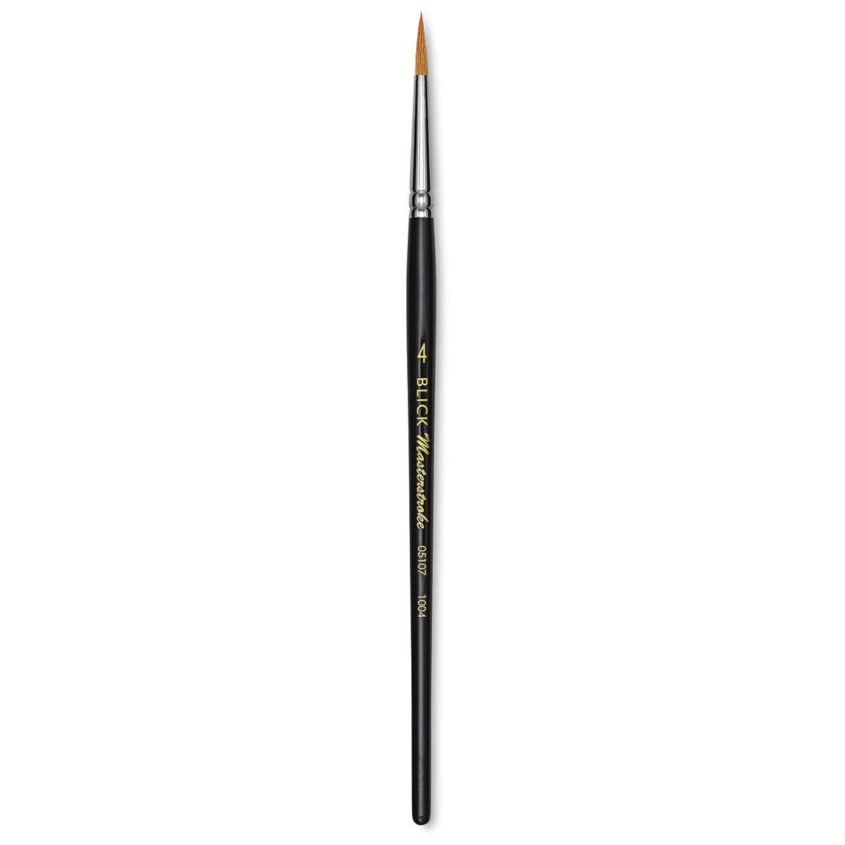 Blick Pointed Scholastic Brush - Round, Short Handle, Size 4