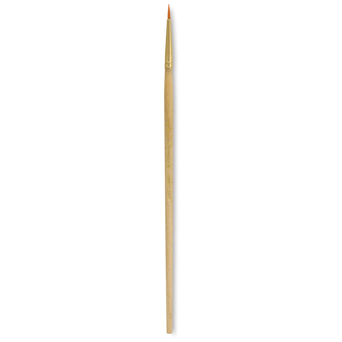 Dynasty Golden Nylon Brush - Refill Brush, Round, Size 1 close-up