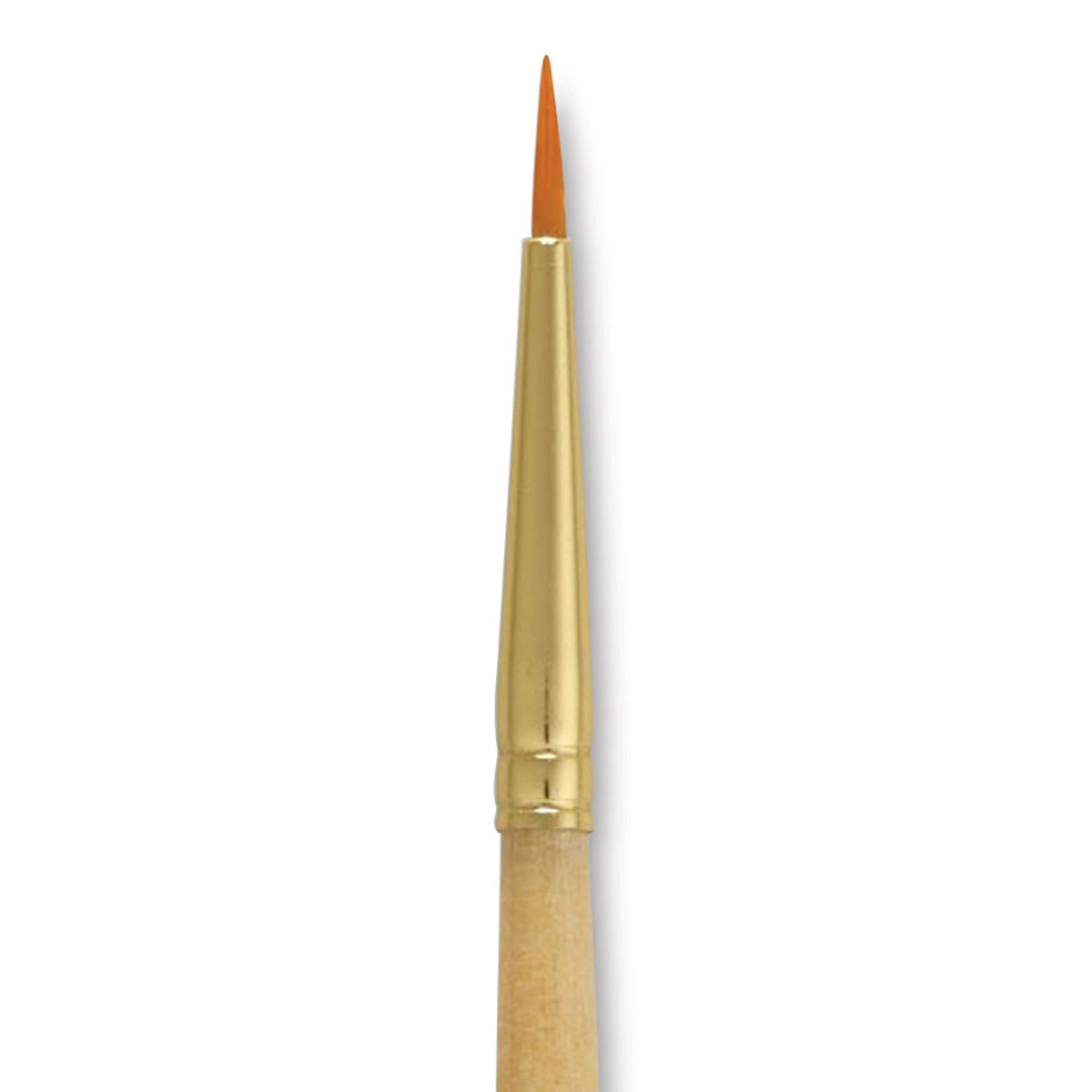 Dynasty Golden Nylon Brush - Refill Brush, Round, Size 1 close-up