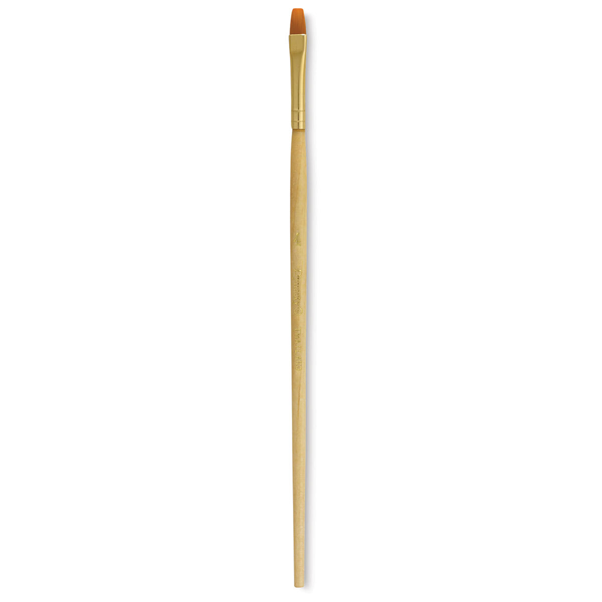 Dynasty Golden Nylon Brush - Flat Shader, Refill Brush, Size 4