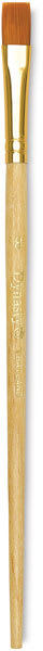 Dynasty Nylon Brushes - Flat brush shown upright
