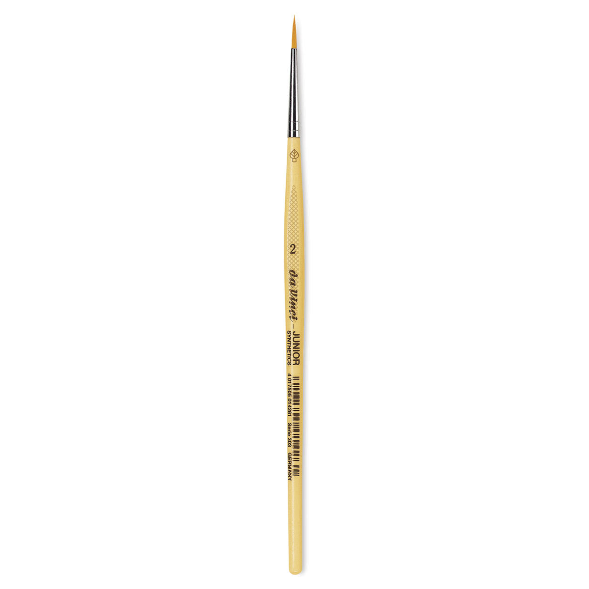 Da Vinci Junior Synthetic Brush - Round, Short Handle, Size 2