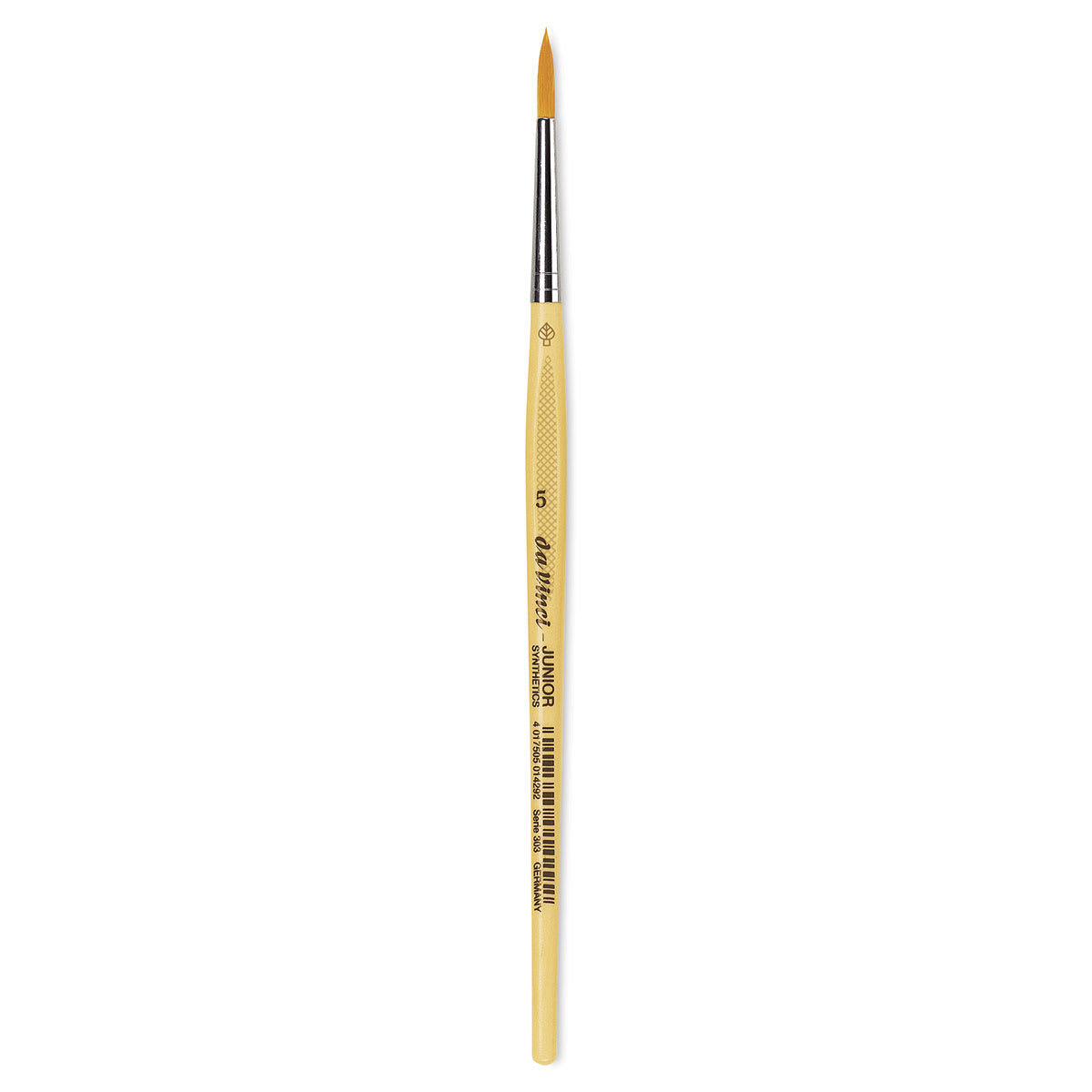 Da Vinci Junior Synthetic Brush - Round, Short Handle, Size 5