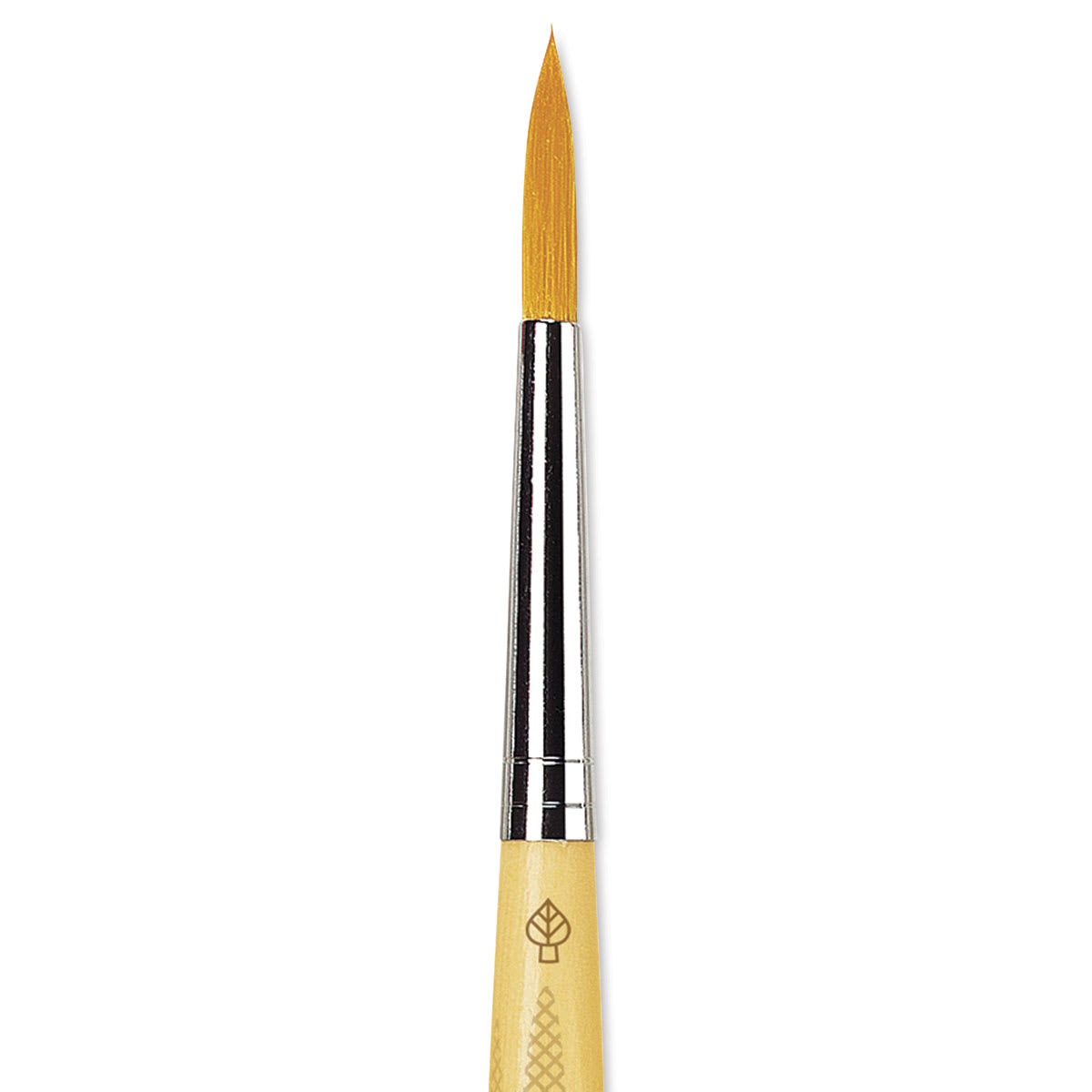 Da Vinci Junior Synthetic Brush - Round, Short Handle, Size 6 close-up