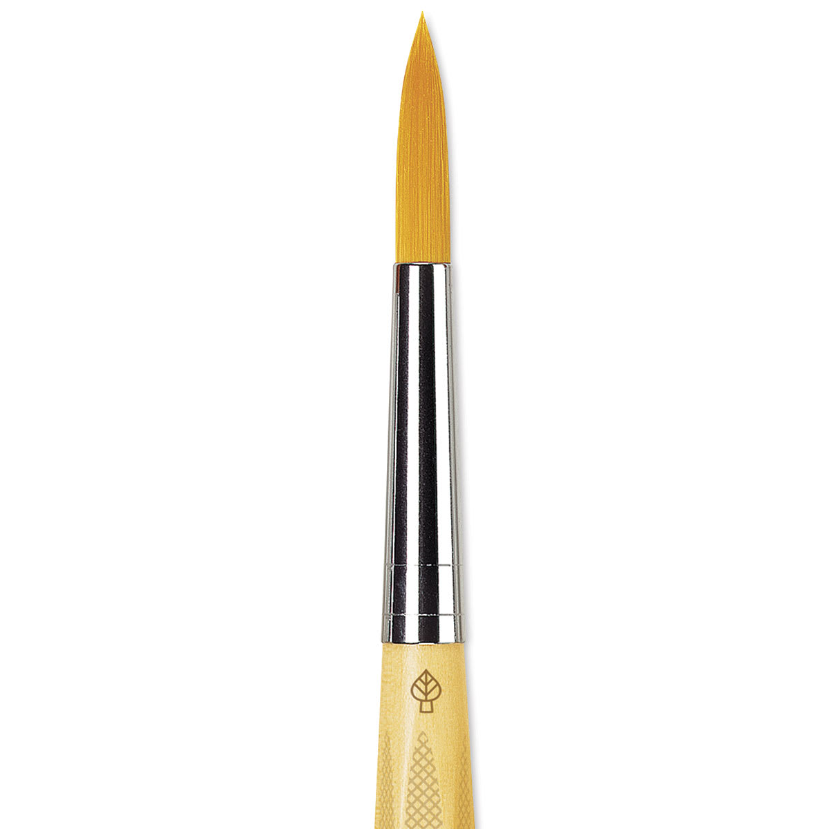 Da Vinci Junior Synthetic Brush - Round, Short Handle, Size 14 close-up