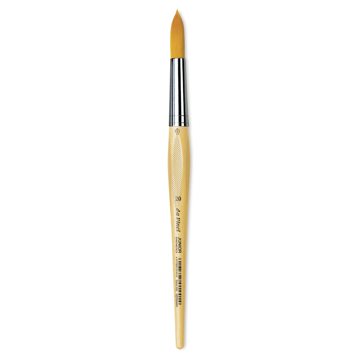 Da Vinci Junior Synthetic Brush - Round, Short Handle, Size 20