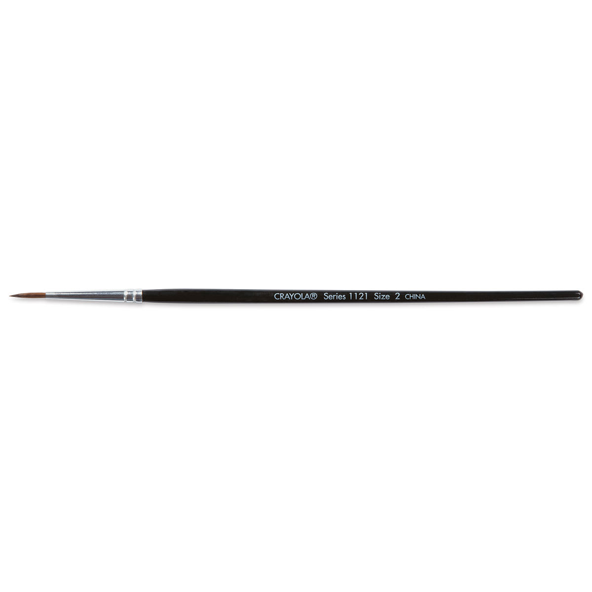 Crayola Wood Handle Watercolor Brush - Wood Handle, Size 2