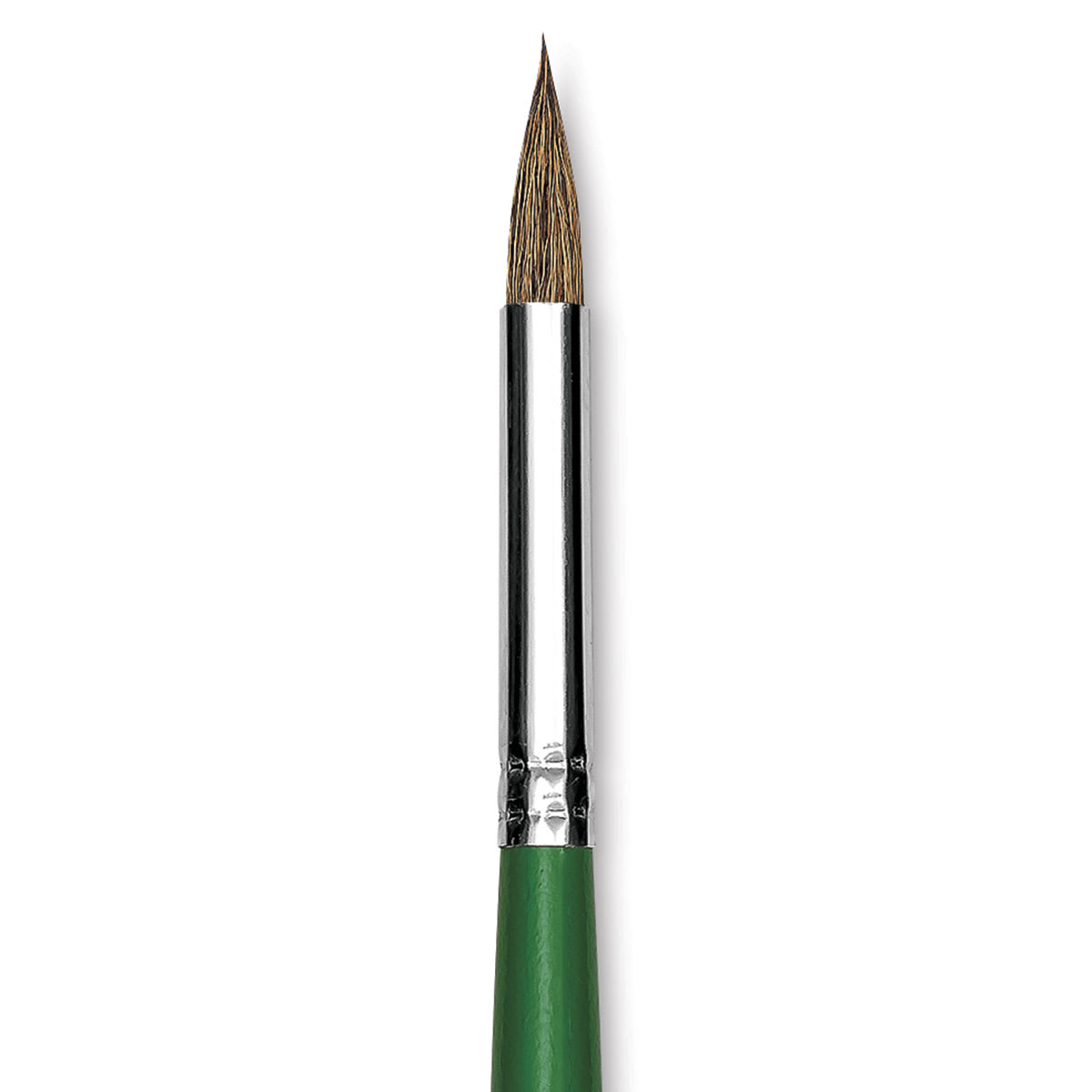 Blick Economy Ox/Pony Hair Brush - Round, Long Handle, Size 10 close up