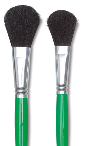 Blick Economy Camel Brushes-Oval Wash Assorted Sizes