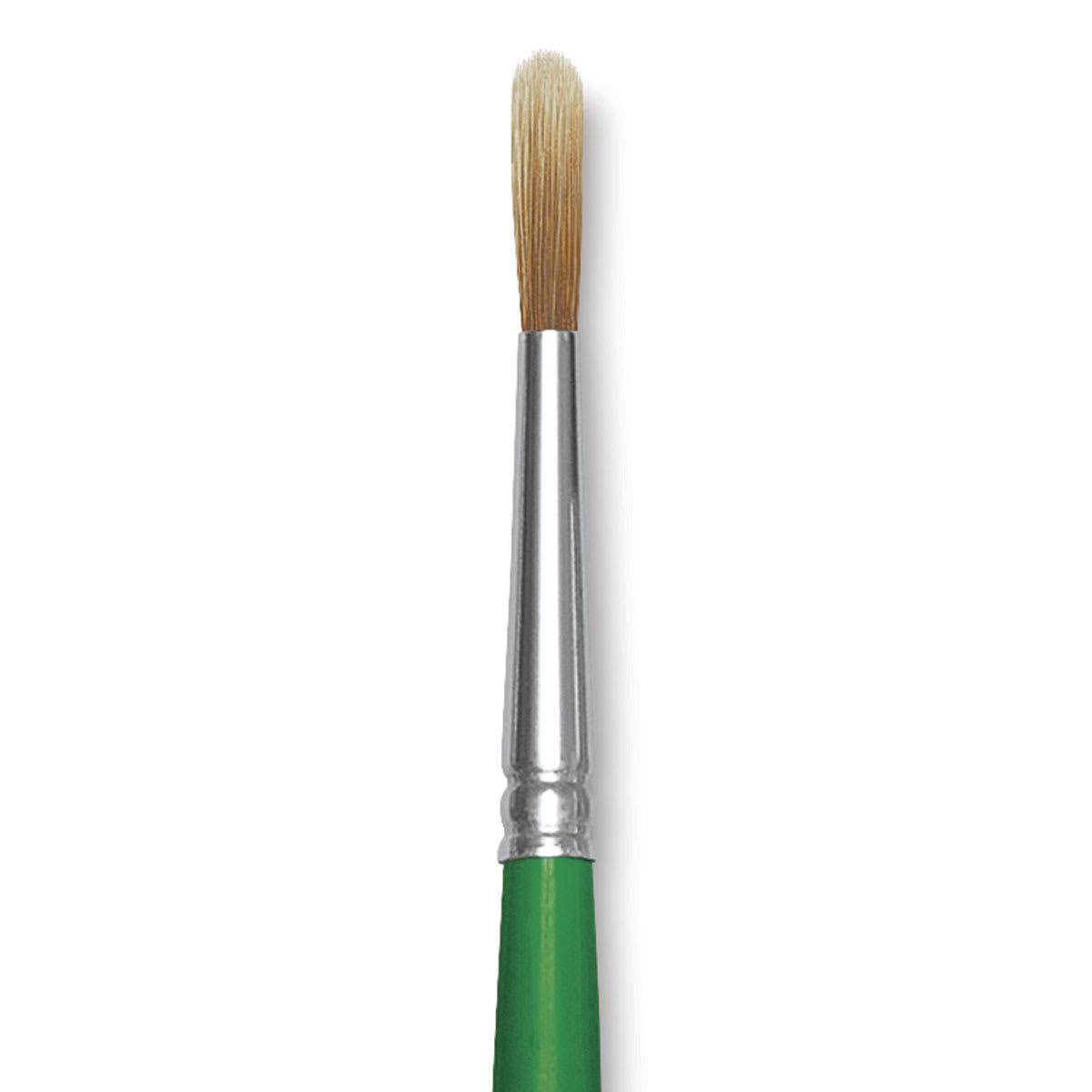 Blick Economy Golden Nylon Brush - Round, Long Handle, Size 6