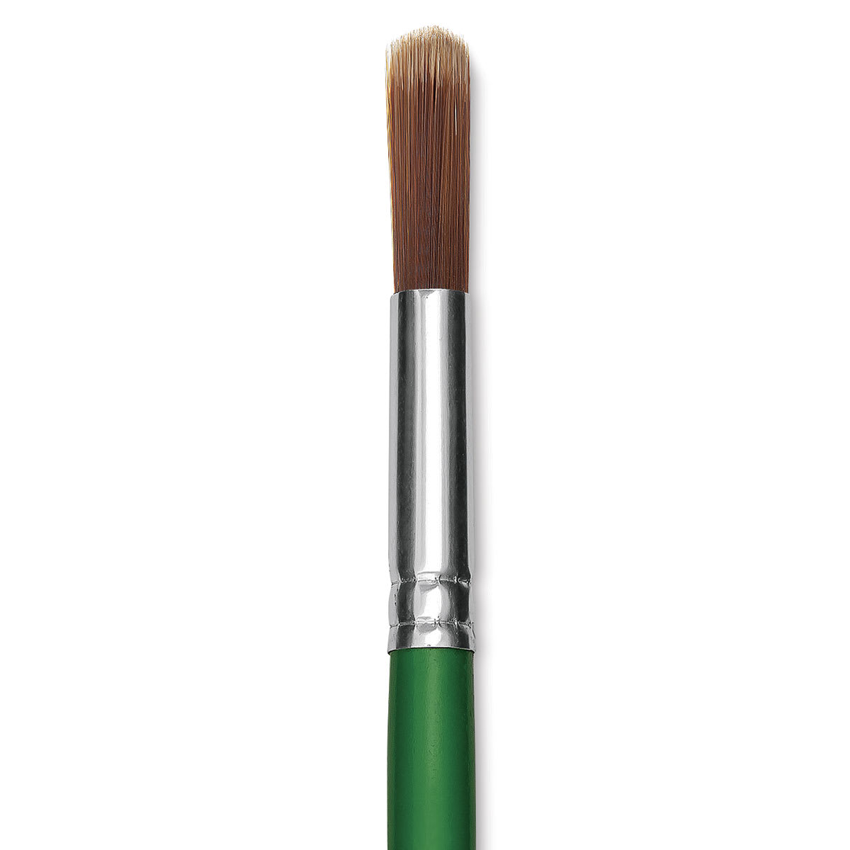 Blick Economy Golden Nylon Brush - Round, Long Handle, Size 16