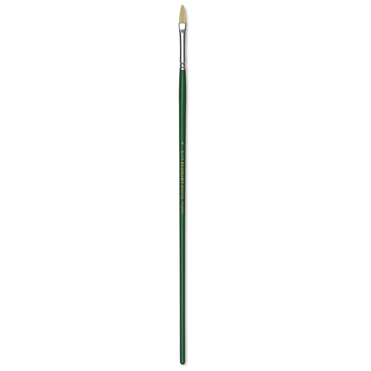 Blick Economy White Bristle Brush - Filbert, Size 4