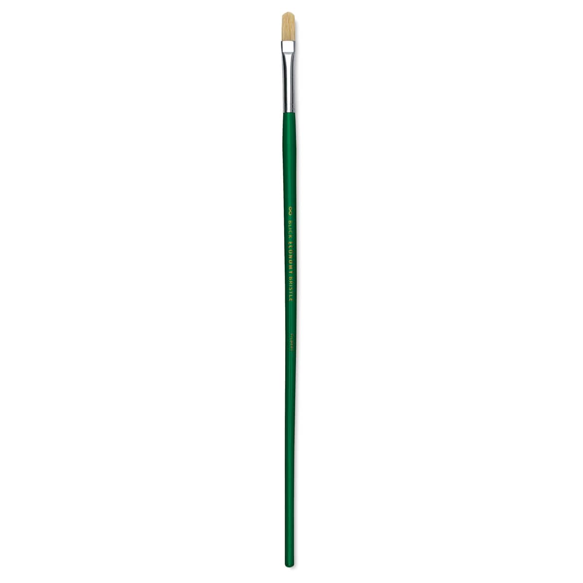 Blick Economy White Bristle Brush - Filbert, Size 8