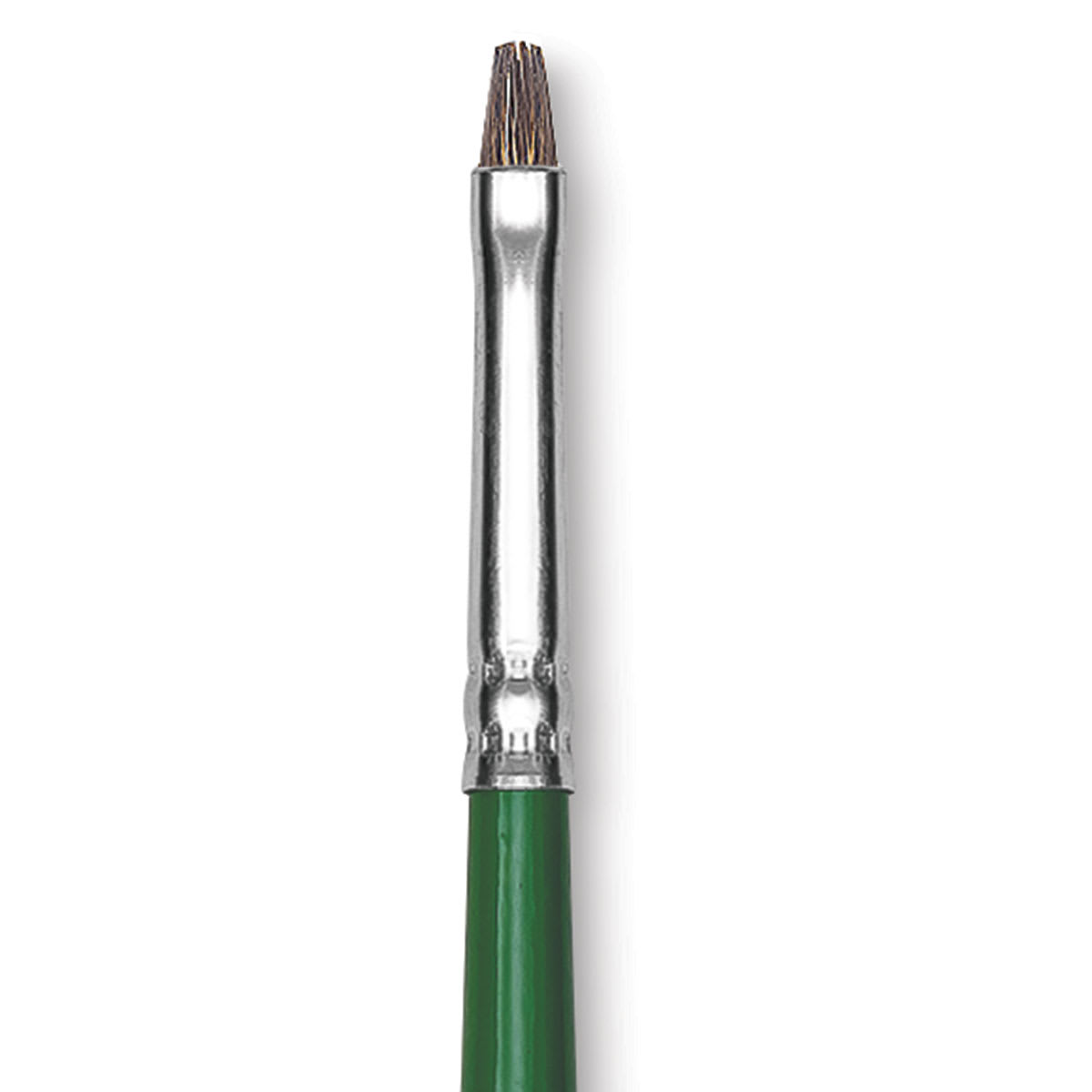 Blick Economy Sable Brush - Filbert, Long Handle, Size 0 close up