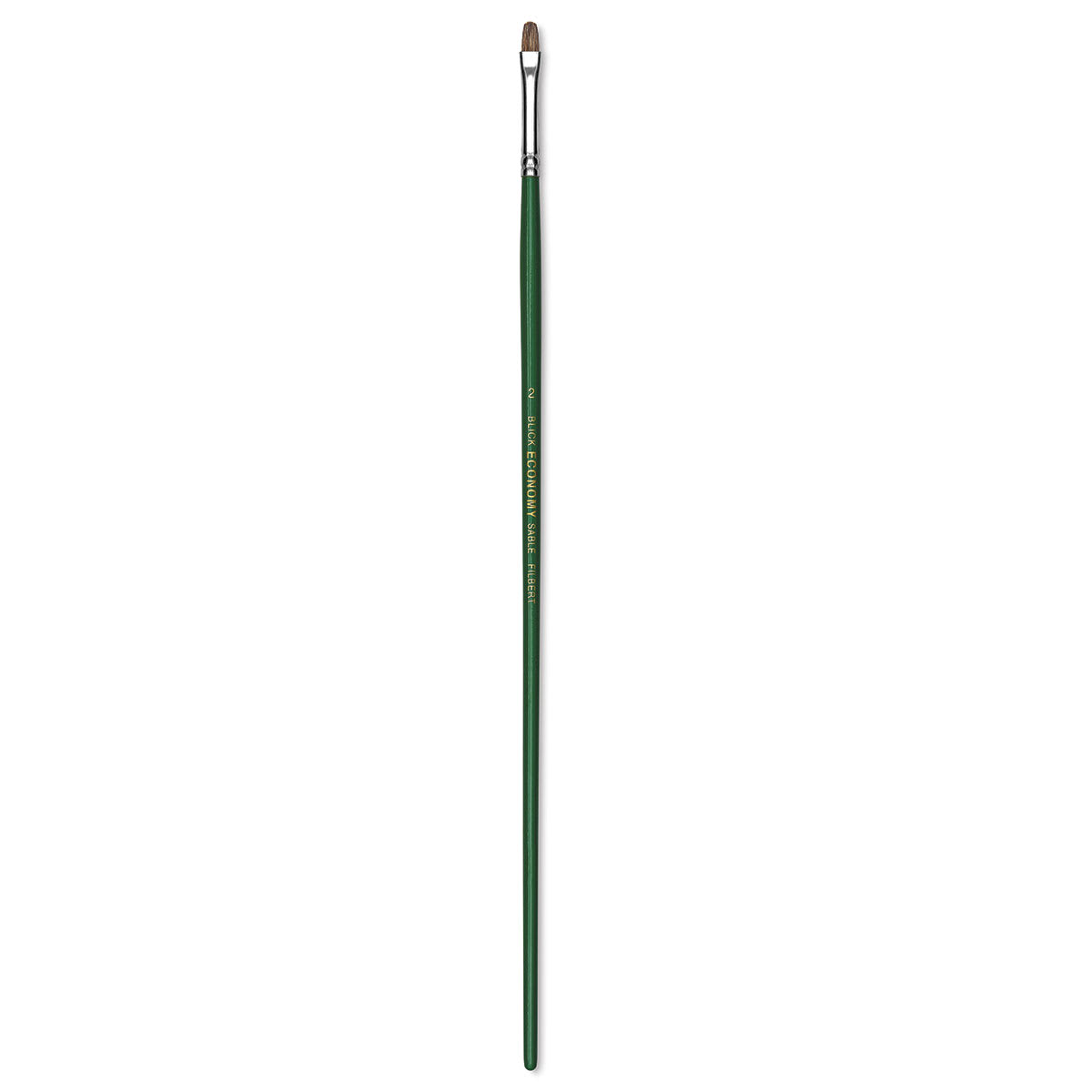 Blick Economy Sable Brush - Filbert, Long Handle, Size 2