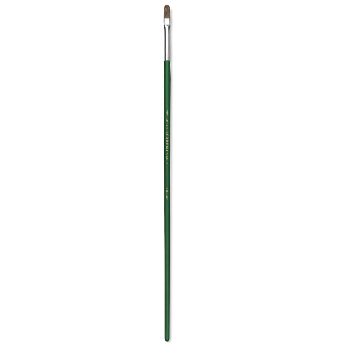 Blick Economy Sable Brush - Filbert, Long Handle, Size 4
