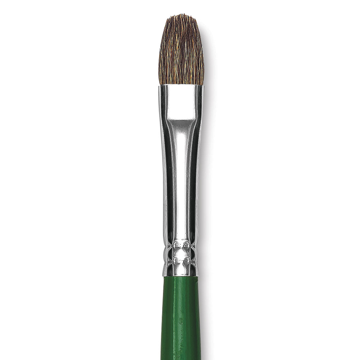 Blick Economy Sable Brush - Filbert, Long Handle, Size 10 close up