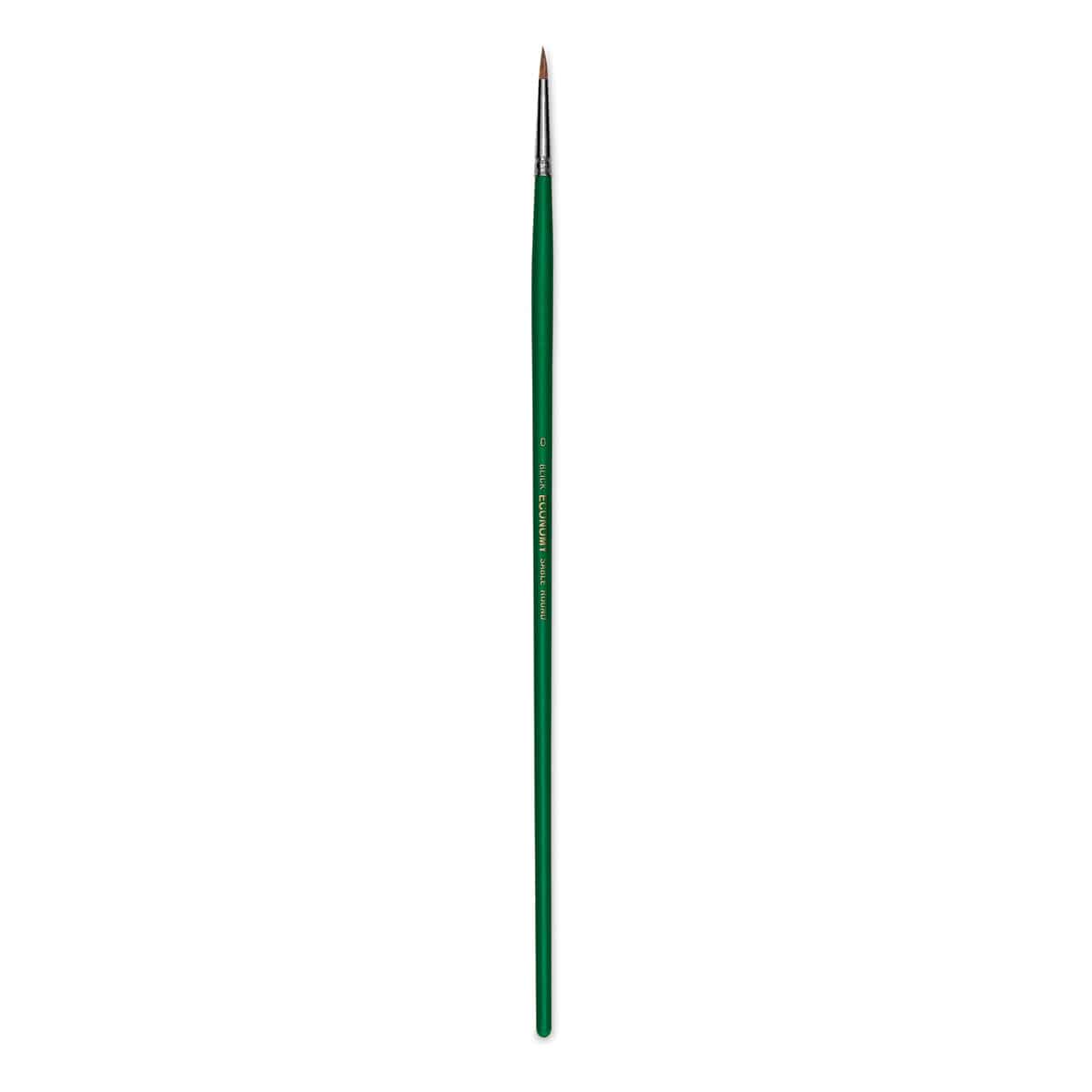 Blick Economy Sable Brush - Round, Long Handle, Size 0