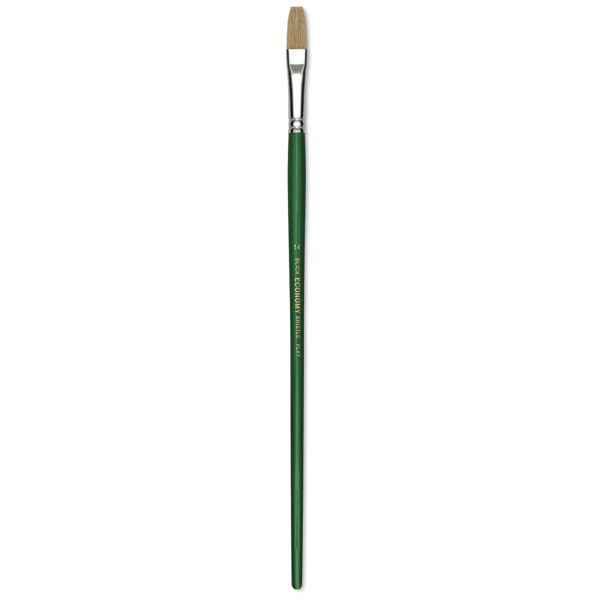 Blick Economy White Bristle Brush - Flat, Size 14
