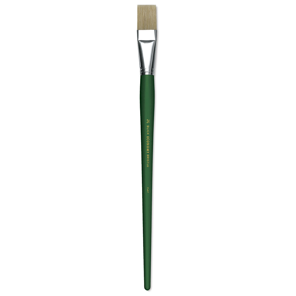 Blick Economy White Bristle Brush - Flat, Size 24