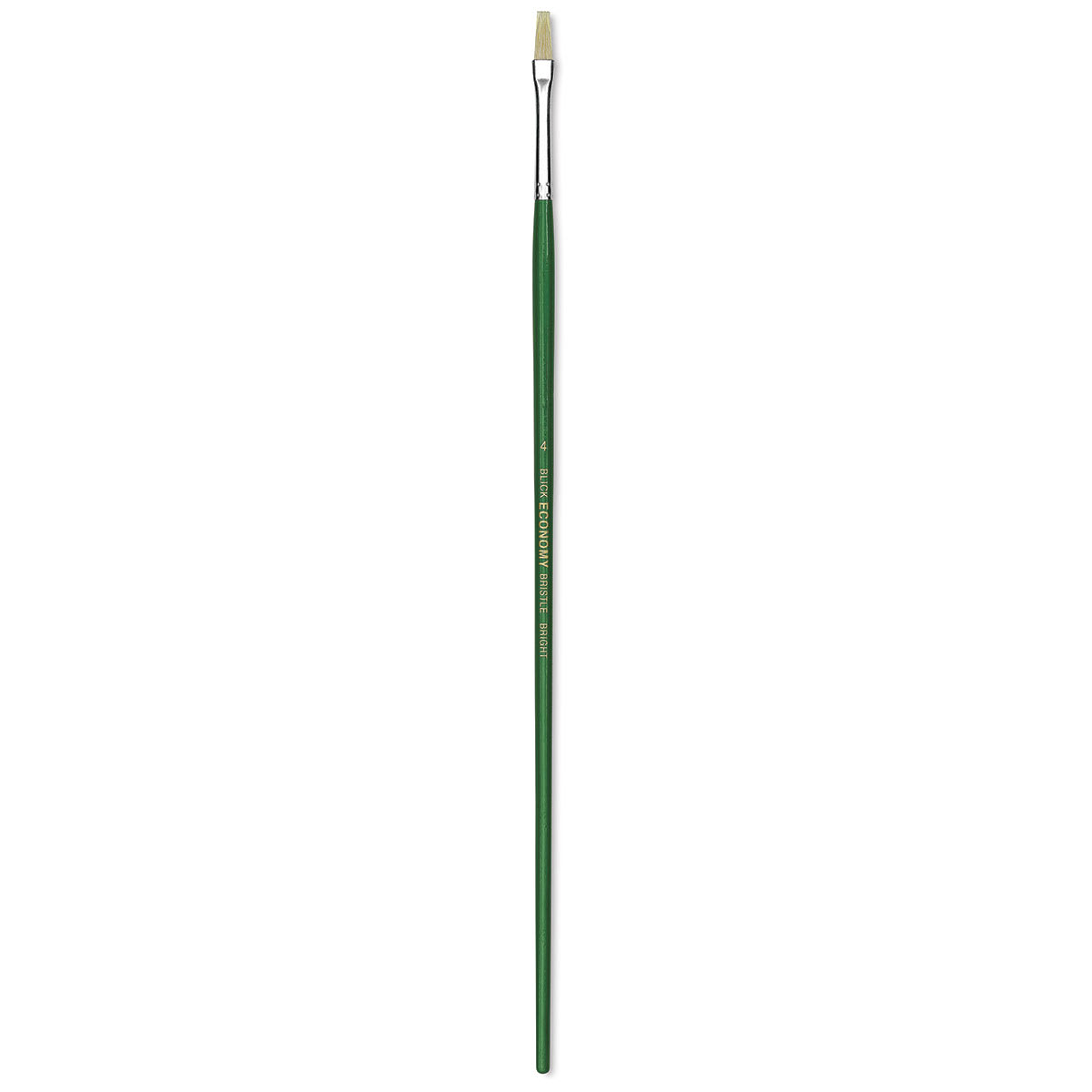 Blick Economy White Bristle Brush - Bright, Size 4