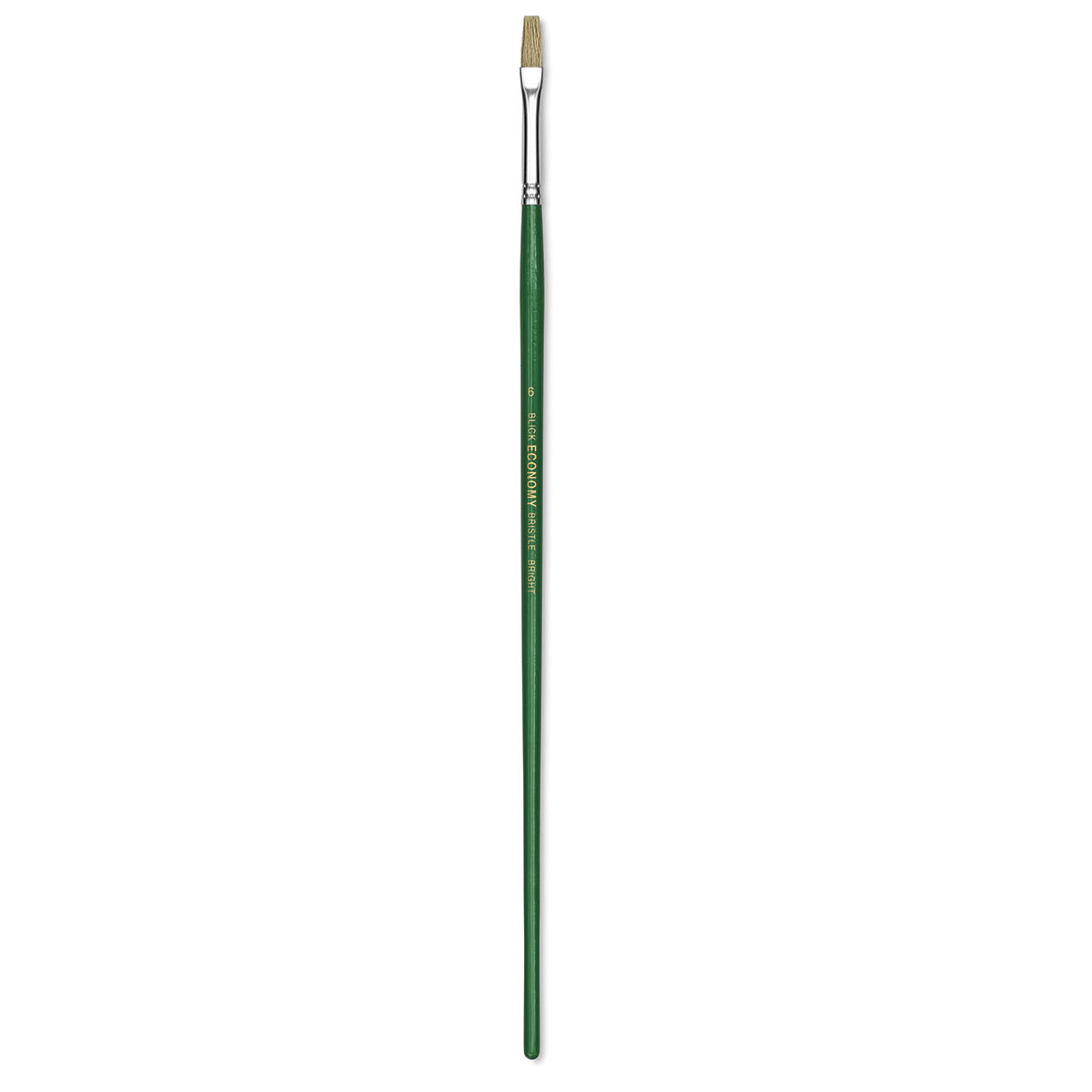 Blick Economy White Bristle Brush - Bright, Size 6