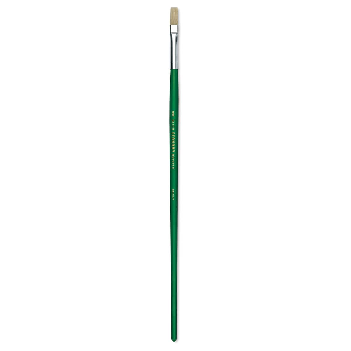 Blick Economy White Bristle Brush - Bright, Size 8