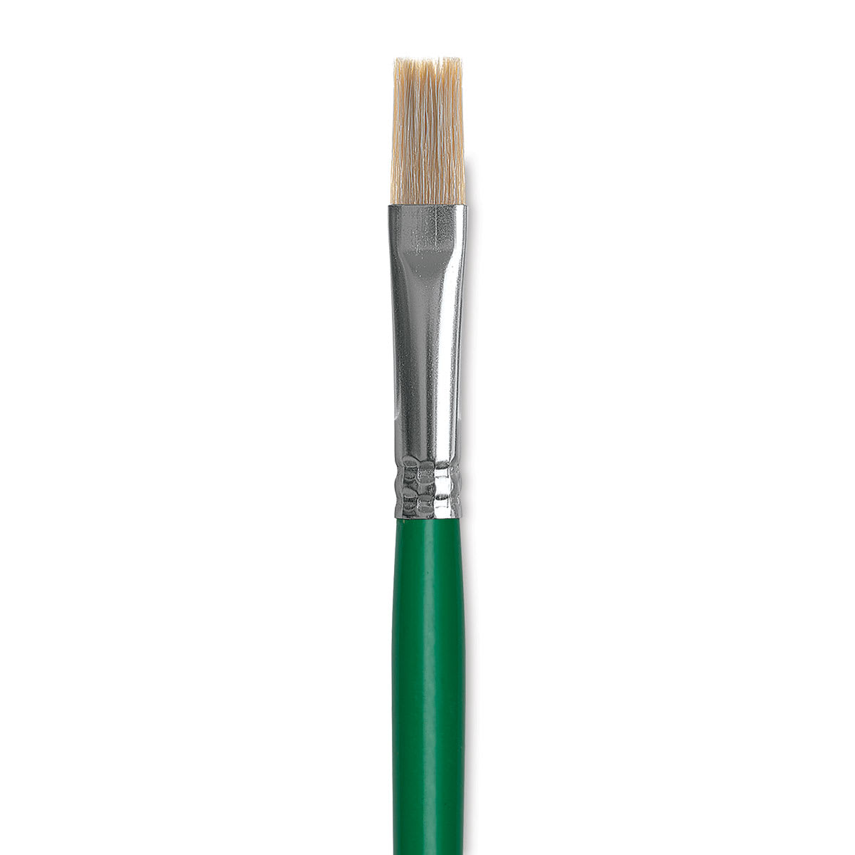 Blick Economy White Bristle Brush - Bright, Size 14 close up