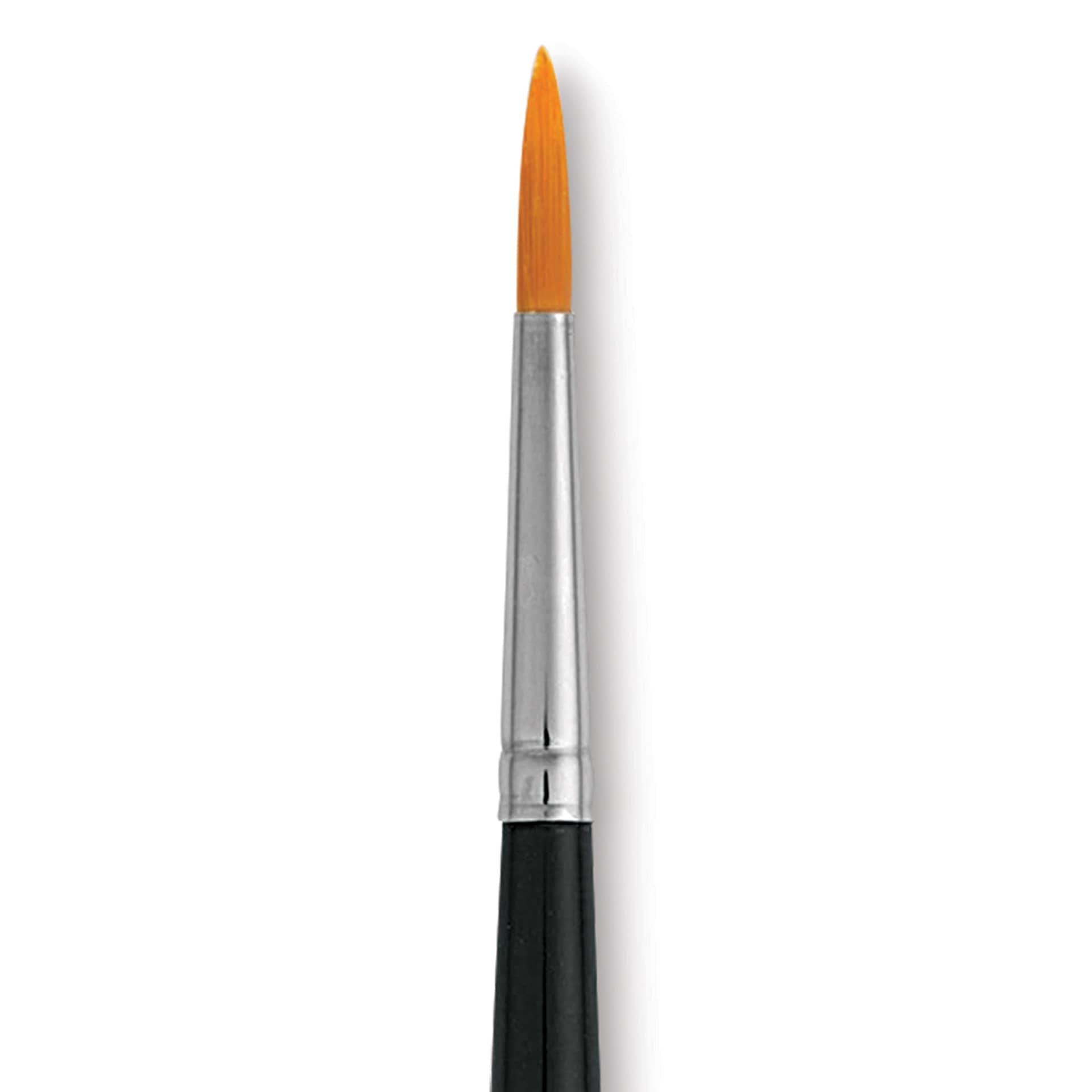Dynasty Finest Golden Synthetic Brush - Round, Refill Brush, Size 6 close up